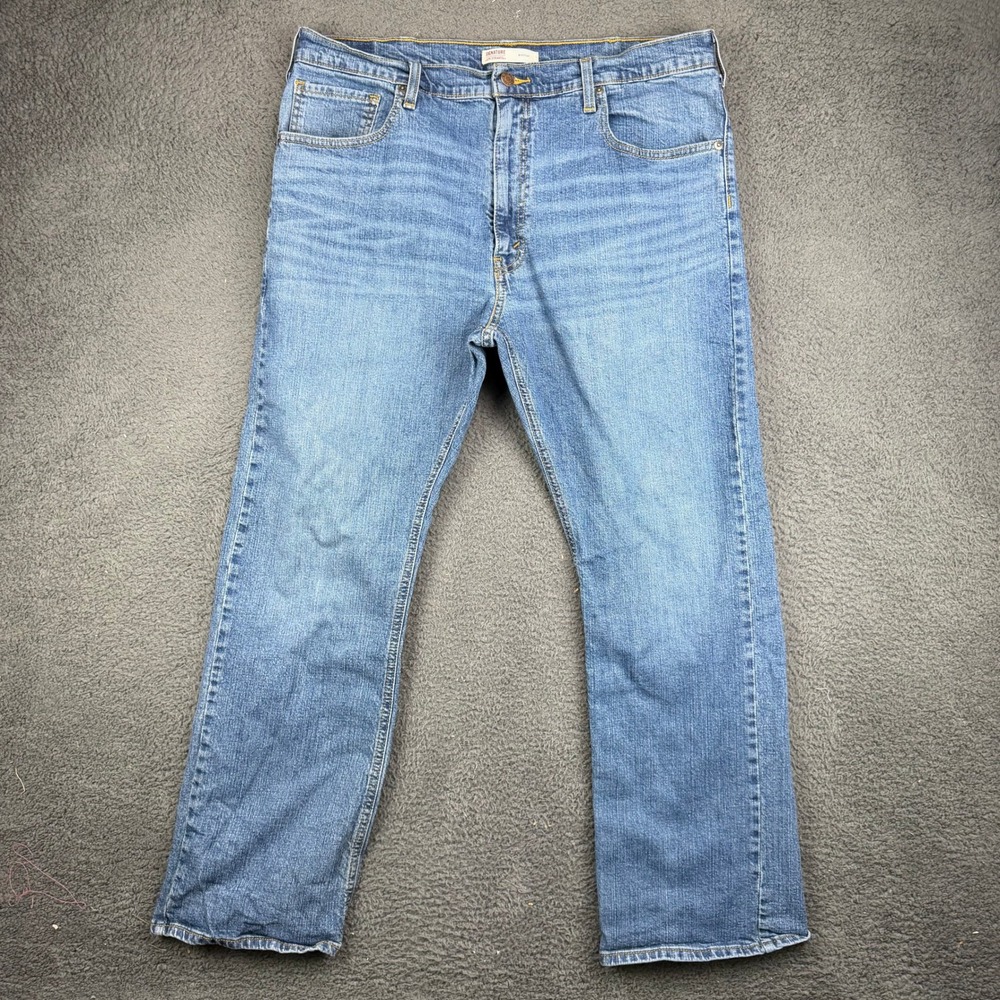 Signature by Levi Strauss Mens 38x30 Bootcut Jeans Blue Denim Stretch Pants